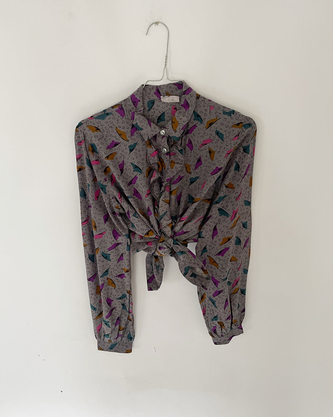 Print blouse (S/M)