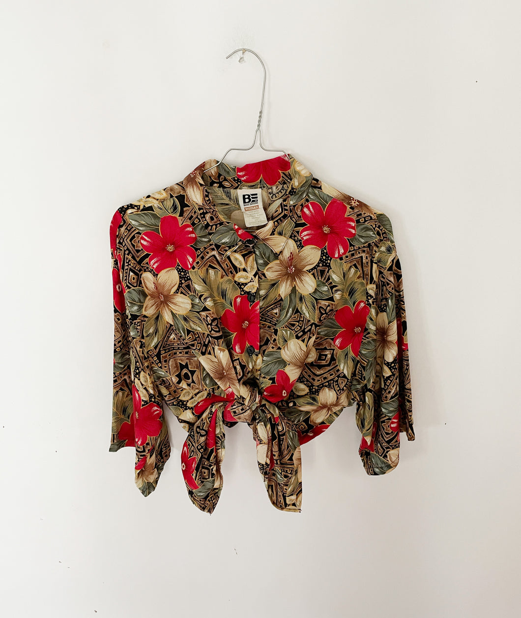 Floral print blouse (L/xl)