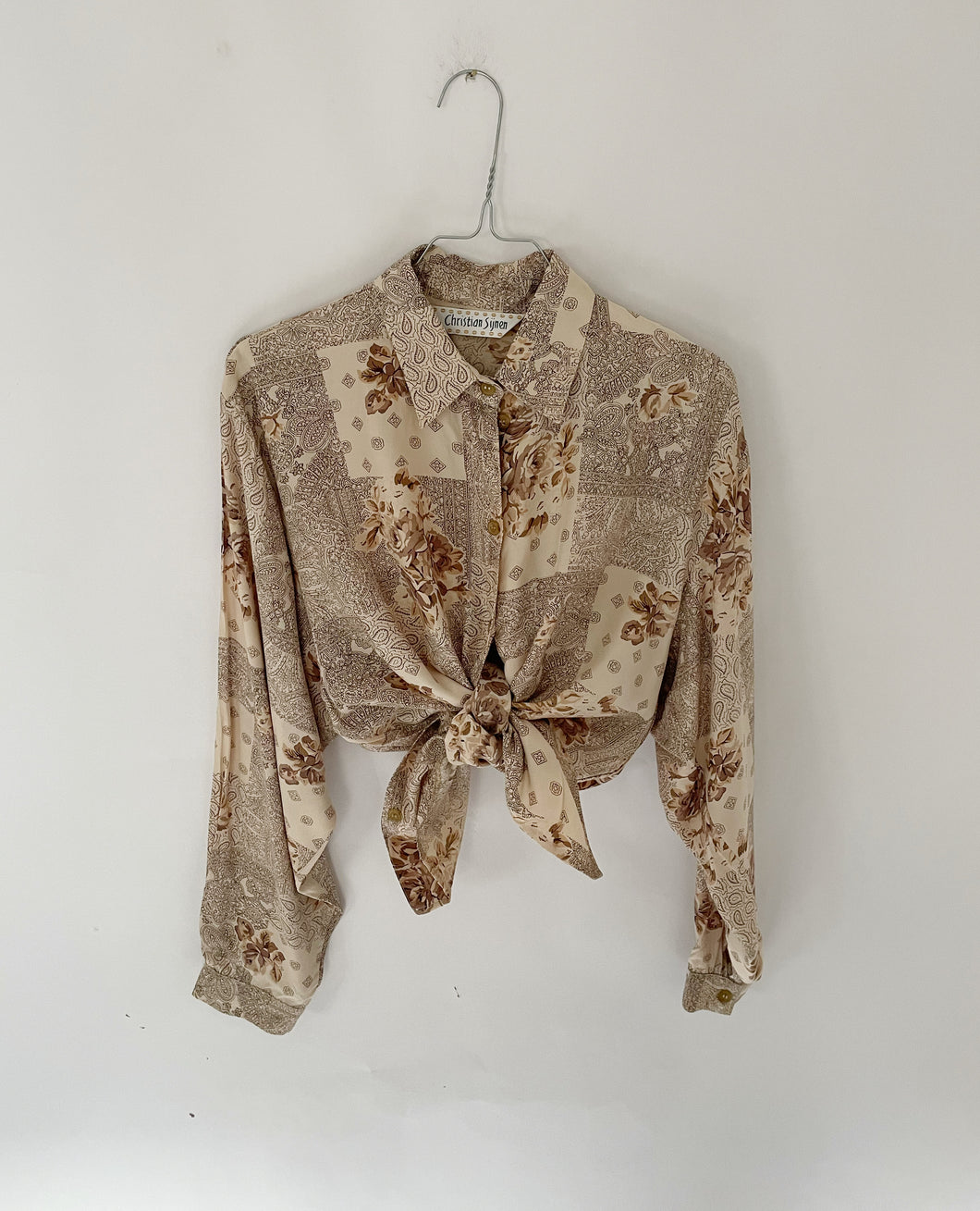 Floral print blouse (M/L)